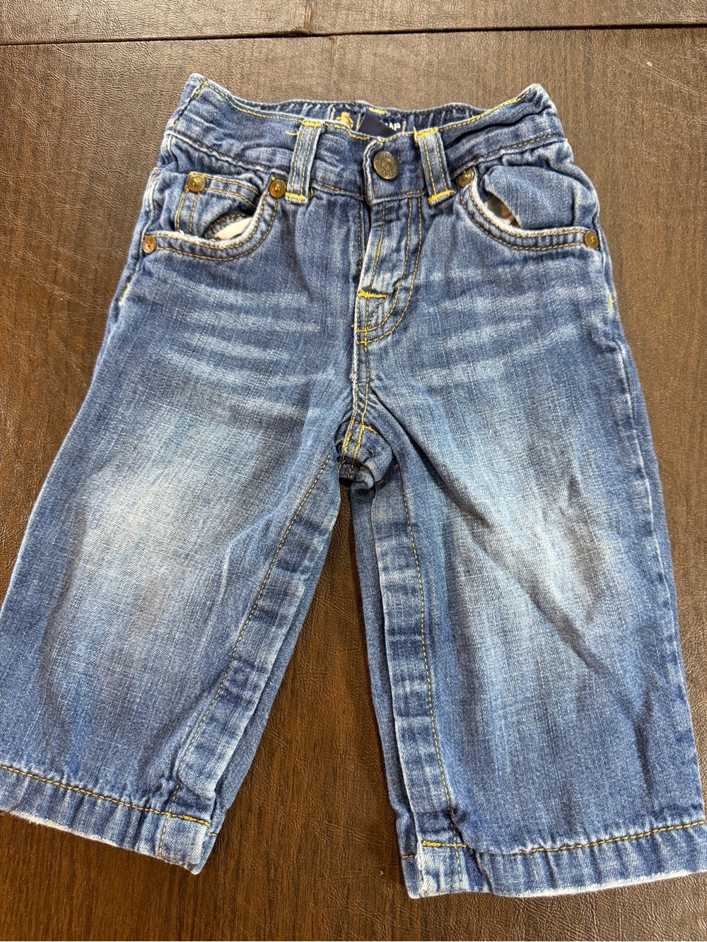 Baby Gap Kids Blue Denim Jeans Sz 12-18M